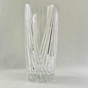 VINTAGE French Glass of Cristal D'Arques Vase